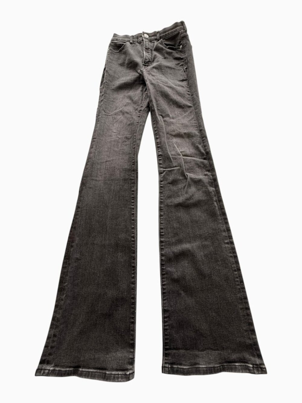 Express Super High Rise Bootcut Jeans Womens 2L Tall Girl Y2K Coastal Cowgirl